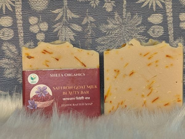 Saffron Goatmilk Beauty Bar